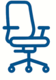 Logo do site Melhores Cadeiras Ergonômicas — Guia de Cadeiras para Home Office, Escritório e Gamer